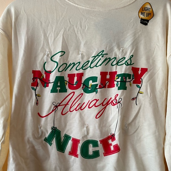 NWT Women’s Light Up “Ugly Christmas Sweater” Size Small - Picture 3 of 7